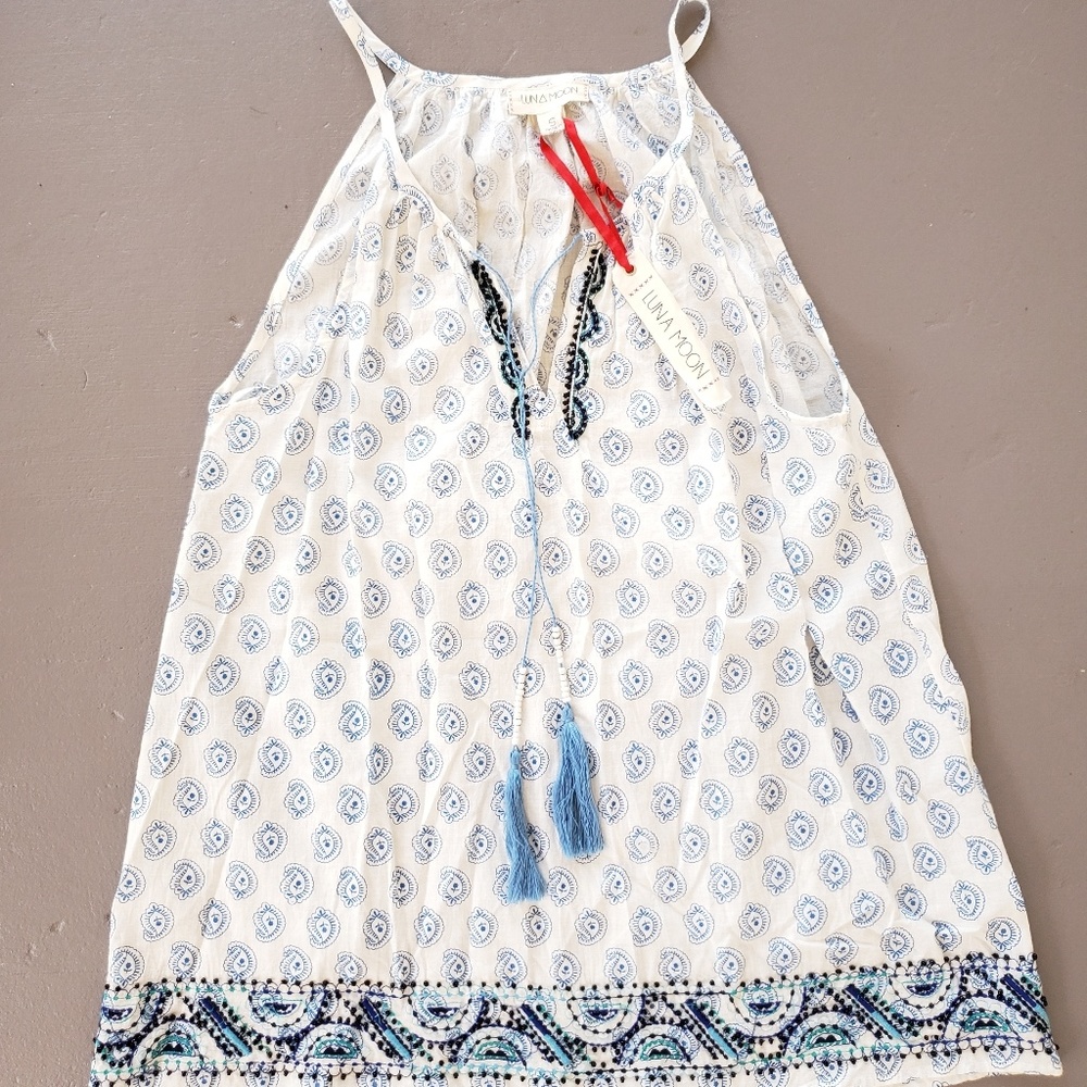 NWT Luna Moon Boho Tank Size Small